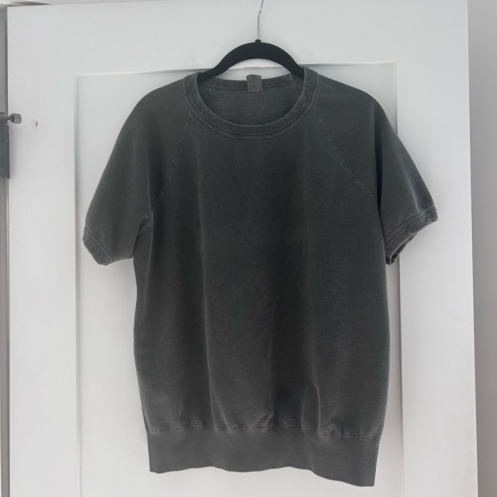Save khaki united Short Sleeve Sweatshirt